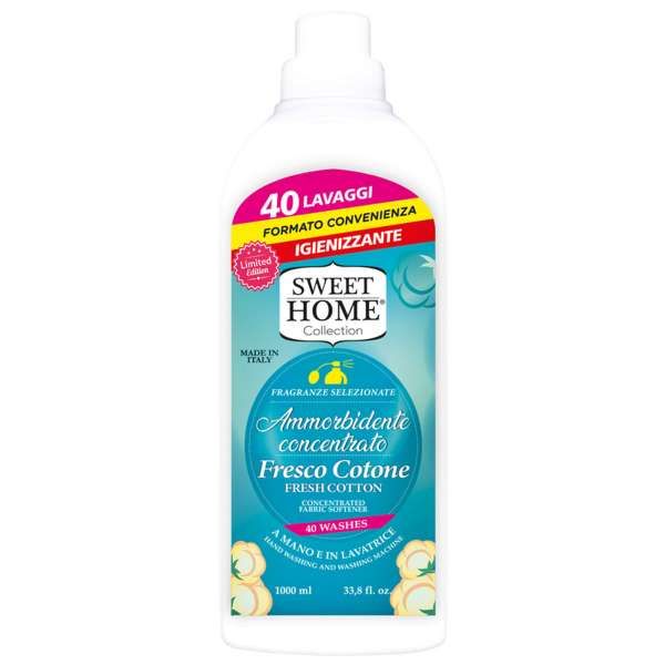 Sweet Home Ammorbidente Concentrato 1000ml - Fresco Cotone