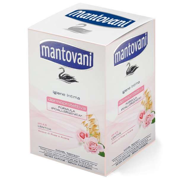 Mantovani Igiene Intima Acqua di Rosa e Avena - 200ml