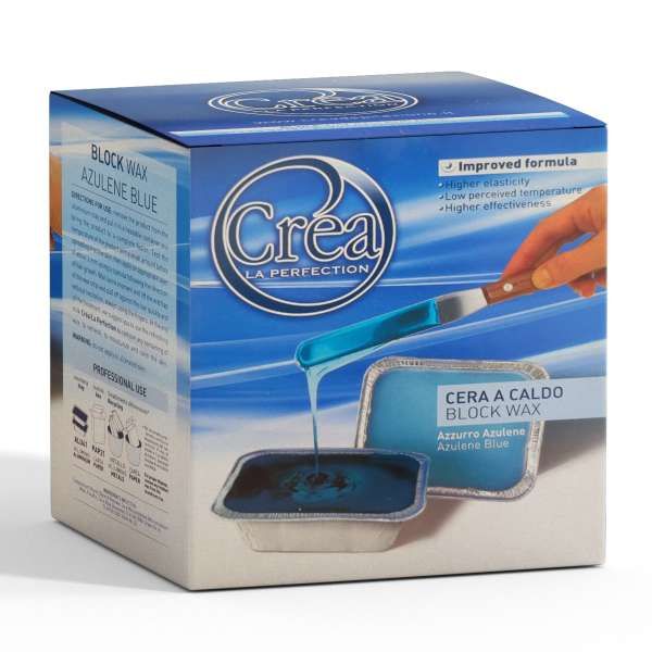HOLIDAY Crea Perfection Cera Depilatoria a Caldo 2x500gr - Azzurro Azulene - MegaPrezzo