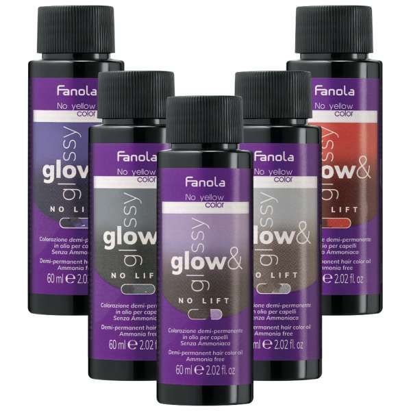 Fanola Glow e Glossy Tintura Demi-Permanente - 60ml