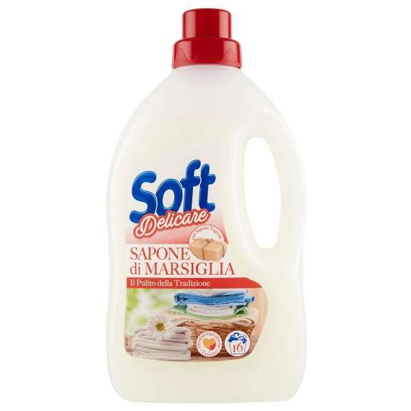 SOFT Soft Detersivo Lavatrice e Mano 900ml - Marsiglia - MegaPrezzo