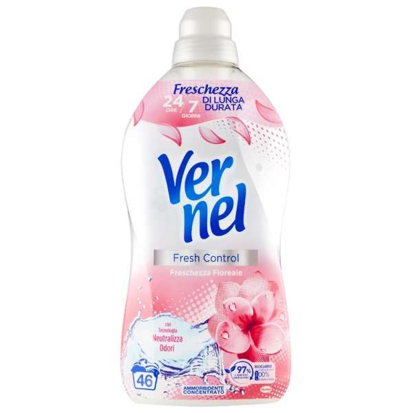 Vernel Ammorbidente Concentrato 46 Lavaggi - Freschezza Floreale