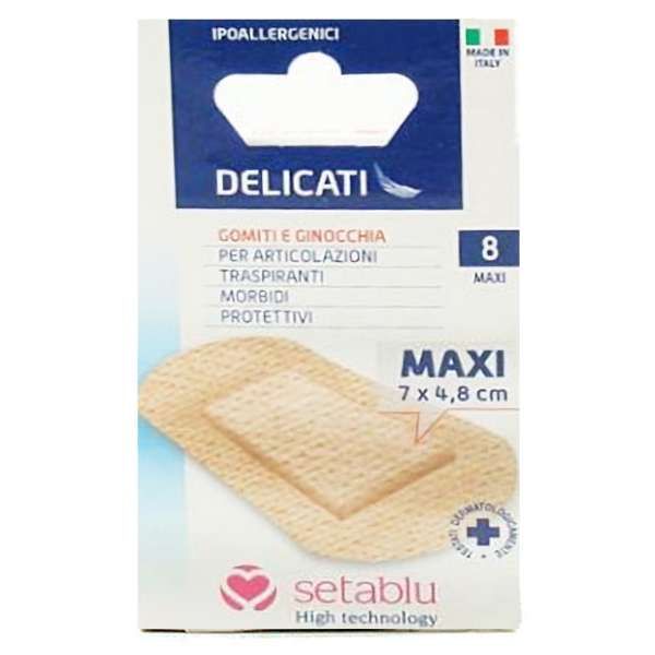 Setablu Cerotti Delicati 8pz - Gomiti e Ginocchia