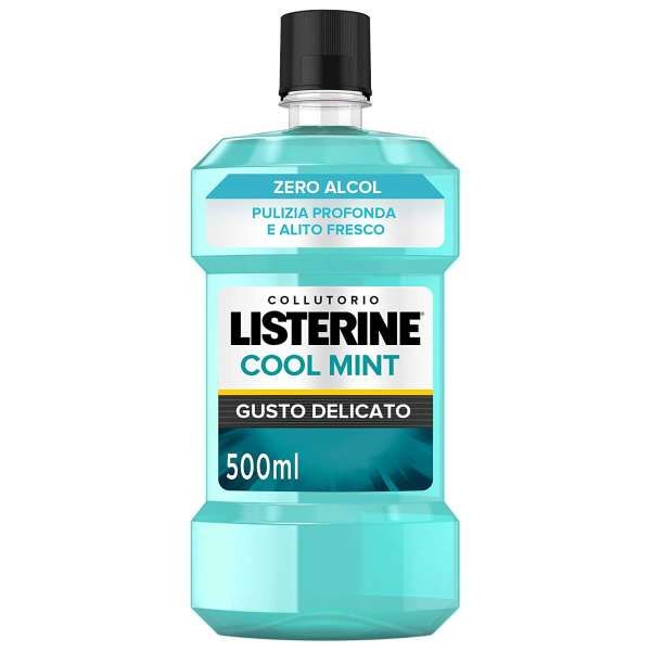 Listerine Collutorio Cool Mint Gusto Delicato - 500ml