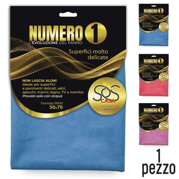 Panno in Microfibra NumeroUno Colori Misti - 50x70cm