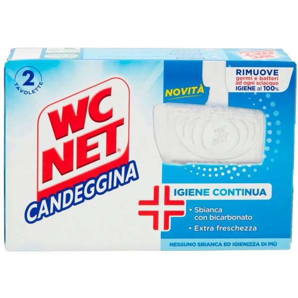 WC Net Tavoletta Igienizzante 2pz - Candeggina