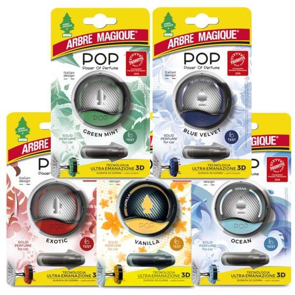 Arbre Magique POP Deodorante Auto - Fragranze Miste