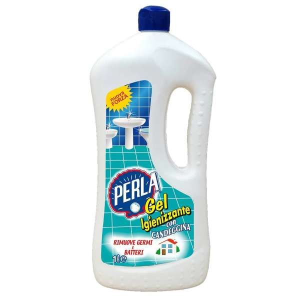 Perla Gel Igienizzante Bagno con Candeggina - 900ml