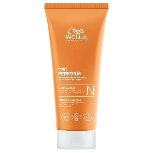 Wella Pro+ Perform Straight N Crema Lisciante Capelli Naturali - 200ml