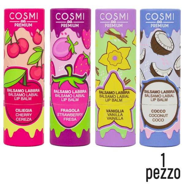 Cosmi Stick Balsamo Labbra Profumato - Fragranze Miste