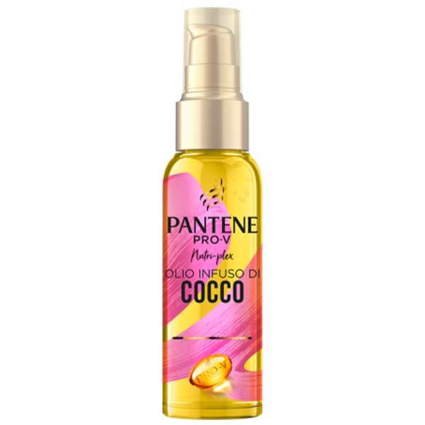 Pantene Pro-V Olio per Capelli Infuso di Cocco - 100ml