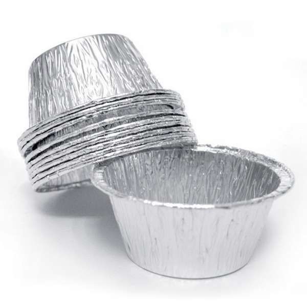 Tittex Contenitore in Alluminio per Budino - 10pz