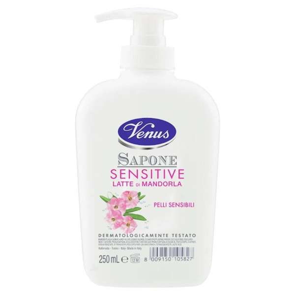 Venus Sapone Liquido 250ml - Latte di Mandorla