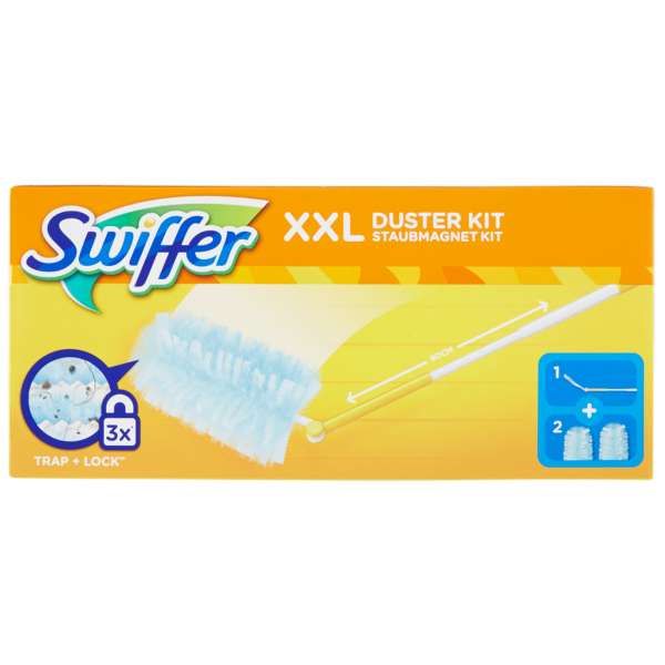 Swiffer Duster Starter Kit XXL Piumino e 2 Ricariche