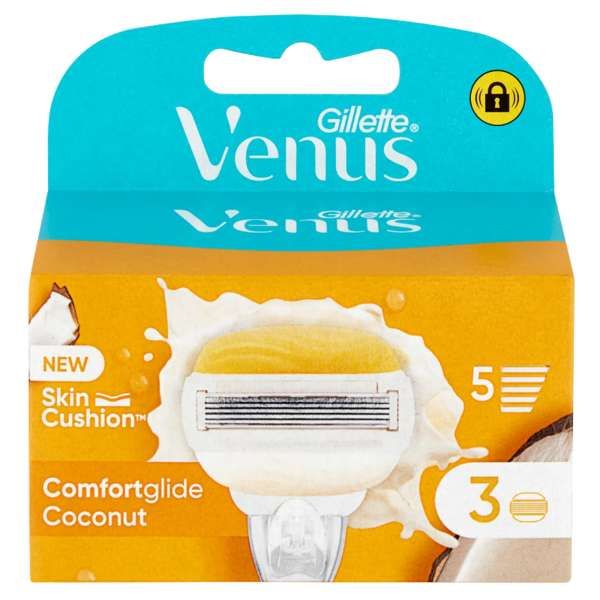 Gillette Venus Ricambi per Rasoio Comforglide Coconut - 3pz