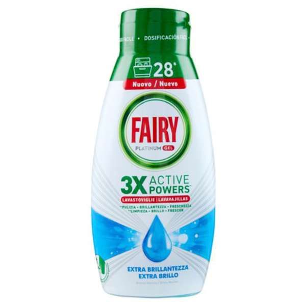 Fairy Gel Lavastoviglie Platinum Extra Brillantezza 504ml - Ocean