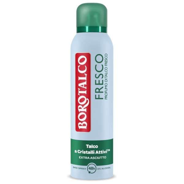 Borotalco Deodorante Spray 150ml - Profumo di Talco Fresco