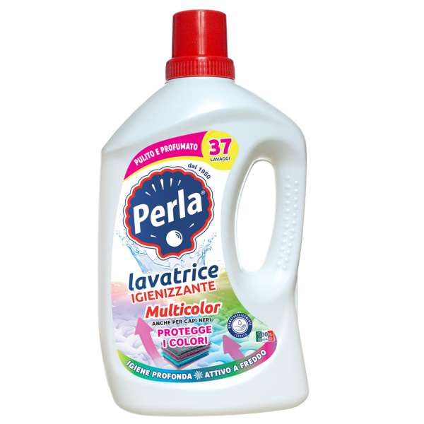 Perla Detersivo Liquido Lavatrice 1850ml - Multicolor
