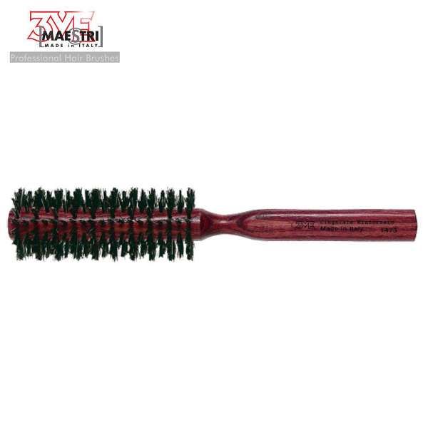 Tre Maestri Spazzola Rotonda Burgundy - 32mm