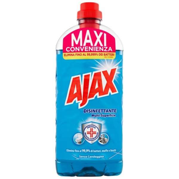 Ajax Detersivo Pavimenti 1250ml - Disinfettante
