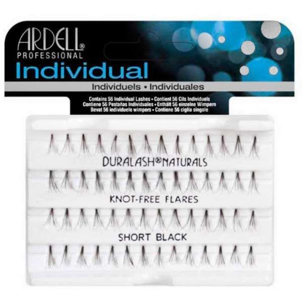 Ardell Ciglia Finte Individual Naturals Knot Free - Short Black