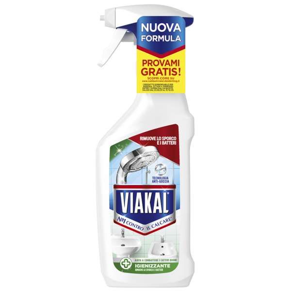 Viakal Spray Bagno Igienizzante - 470ml