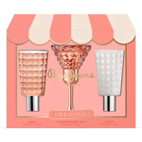 Pepe Jeans Life is Now Cofanetto con EDP Shower Gel e Body Lotion
