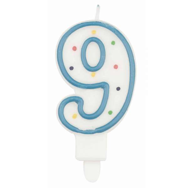 Samurai Candeline Compleanno Numerate - 9