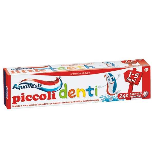Aquafresh Dentifricio Piccoli Denti 1-5 Anni - 50ml