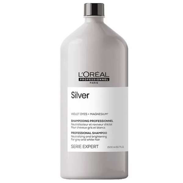 Loreal Expert Silver Shampoo Capelli Grigi e Bianchi - 1500ml
