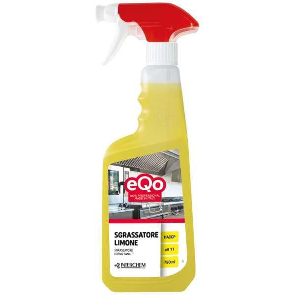 EQO Sgrassatore Igienizzante Limone  - 750ml