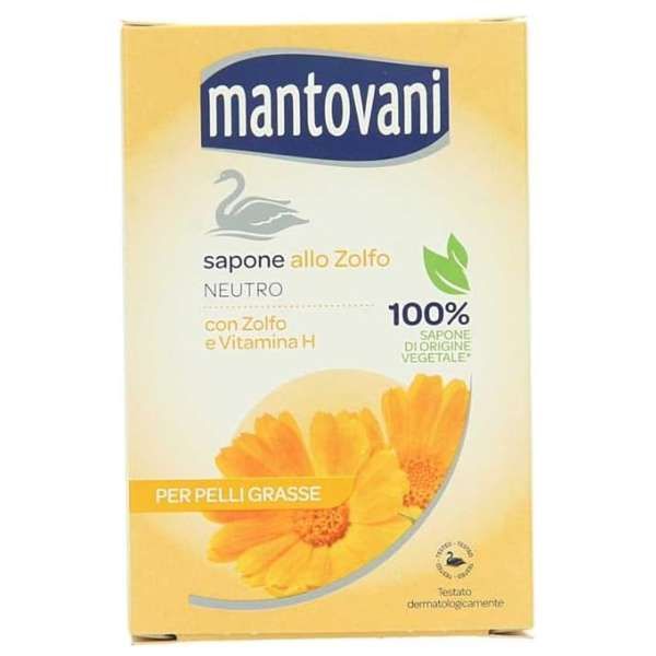 Mantovani Sapone Duro allo Zolfo - 100gr