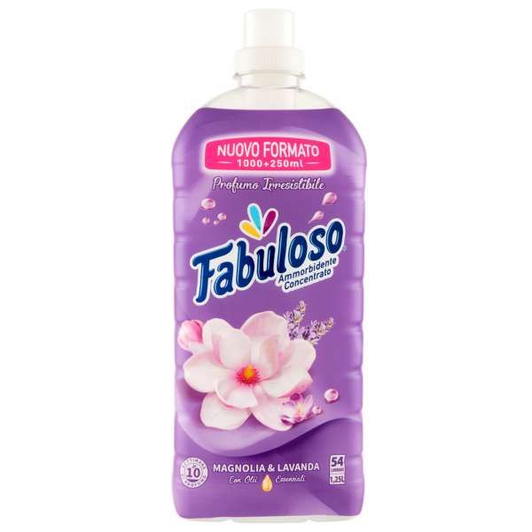Fabuloso Ammorbidente Concentrato 1250ml - Magnolia e Lavanda