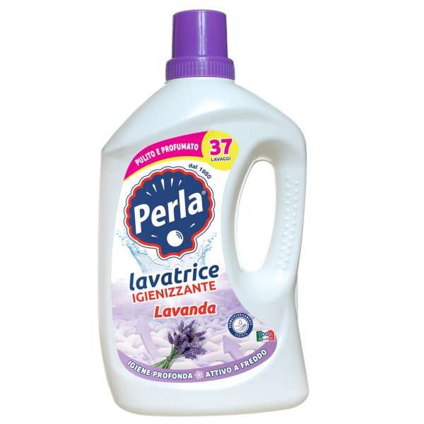 Perla Detersivo Liquido Lavatrice 1850ml - Lavanda