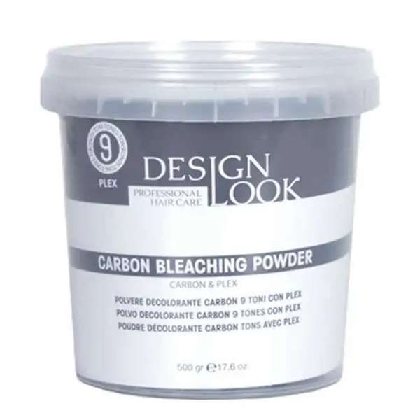 Design Look Decolorante in Polvere Carbon Plex 9 Toni - Vaso 500gr