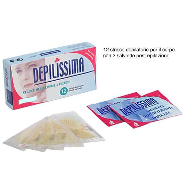 Depilissima Strisce Depilatorie a Freddo Per il Corpo