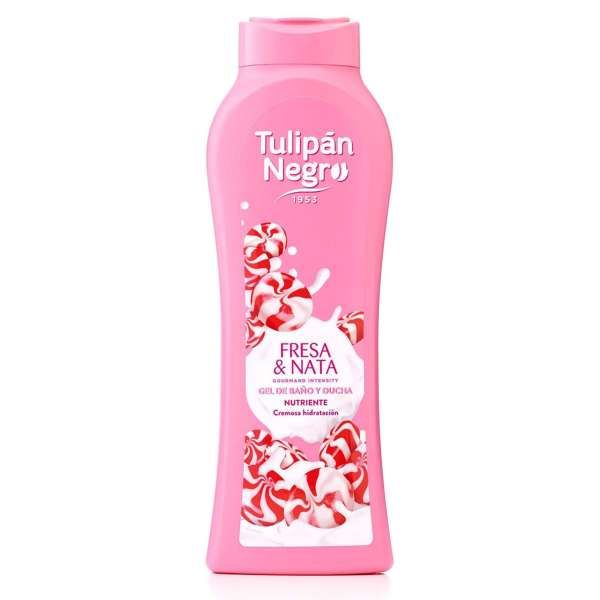 Tulipan Negro Bagnoschiuma 650ml - Panna e Fragola