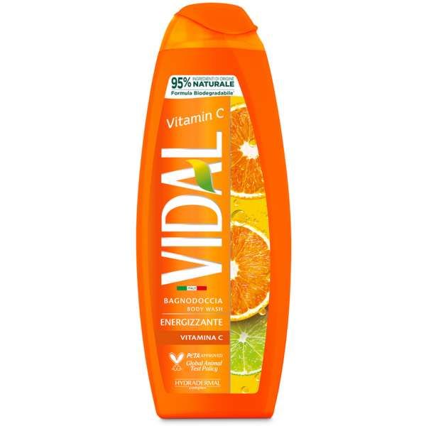 Vidal Bagnodoccia Energizzante con Vitamina C - 500ml