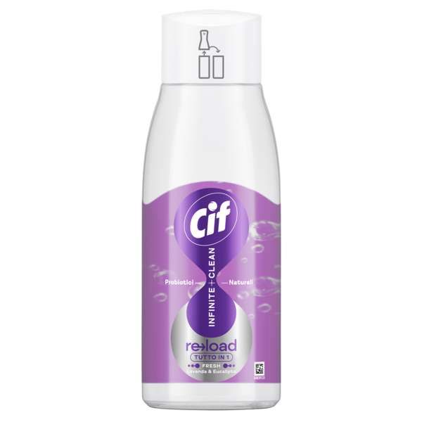 CIF Cif Infinite Clean Ricarica 590ml - Lavanda e Eucalipto - MegaPrezzo