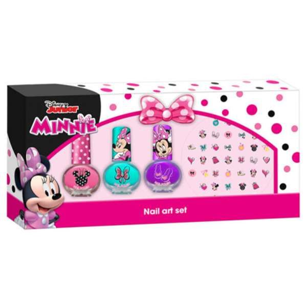 Minnie Mouse Cofanetto Nail Art Set