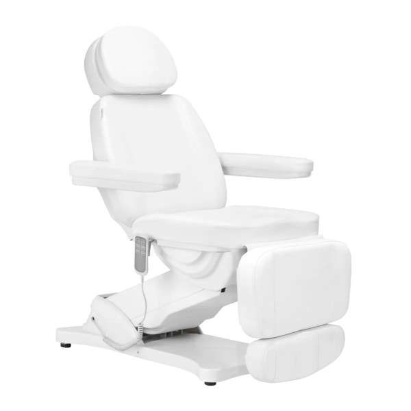 Sillon Poltrona Lettino Elettrica Classic 3 Motori - Bianco