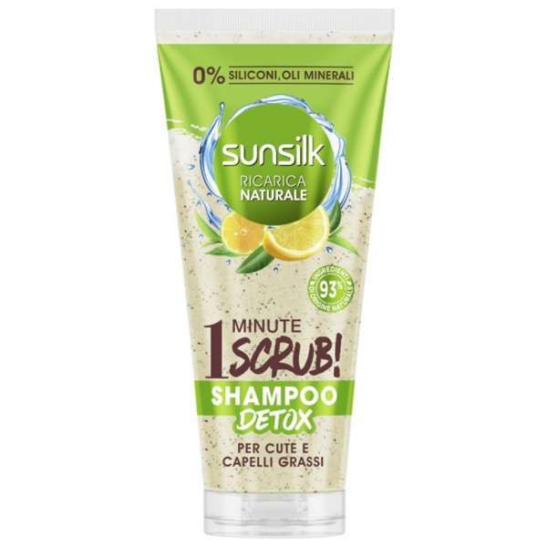 Sunsilk Shampoo Scrub Detox Capelli Grassi - 200ml