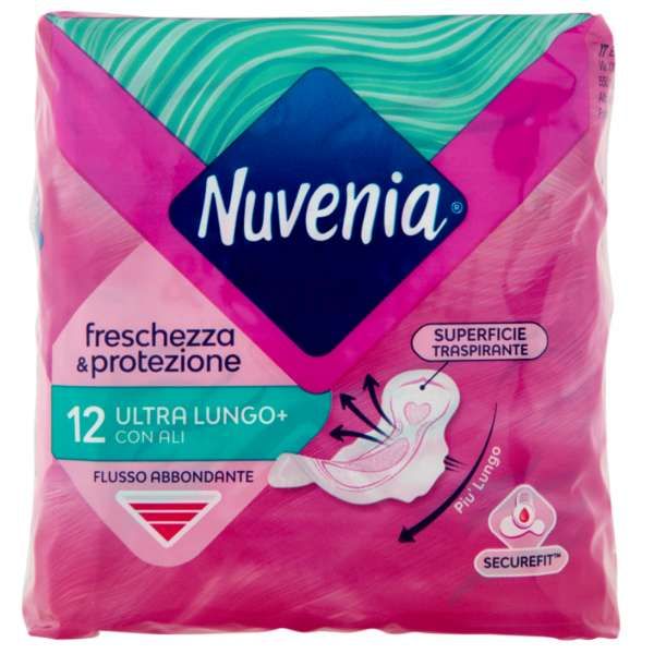 Nuvenia Freschezza Protezione Ultra Lungo Ali - 12pz