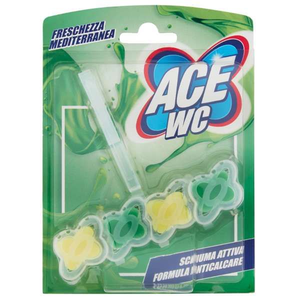 ACE Ace Tavoletta Profumata WC - Freschezza Mediterranea - MegaPrezzo
