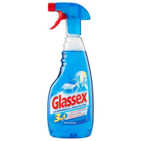 Glassex Detergente Vetri 500ml - Ammoniaca