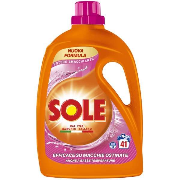 Sole Detersivo Liquido Potere Smacchiante - 1845ml
