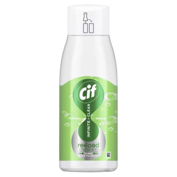 Cif Infinite Clean Ricarica 590ml - Lime e Fiori Bianchi