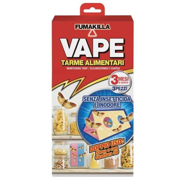 Vape Antitarme Alimentari Inodore - 3pz