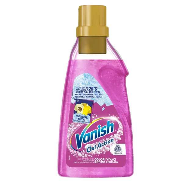 Vanish Gold Oxi Action Smacchiatore 1500ml - Rosa Disinfettante