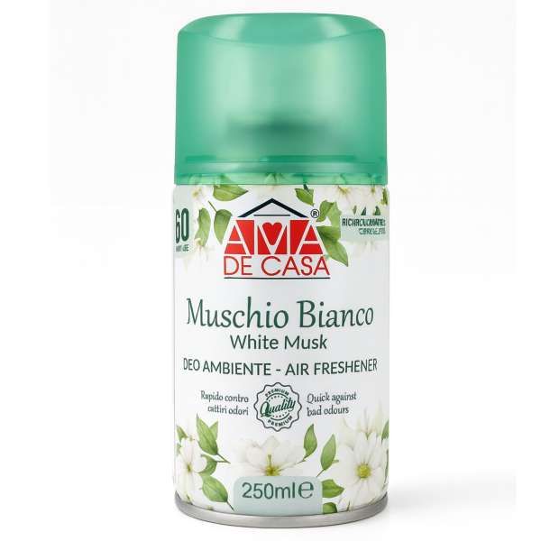 Ama de Casa Deodorante Spray Deo Matic 250ml - Muschio Bianco